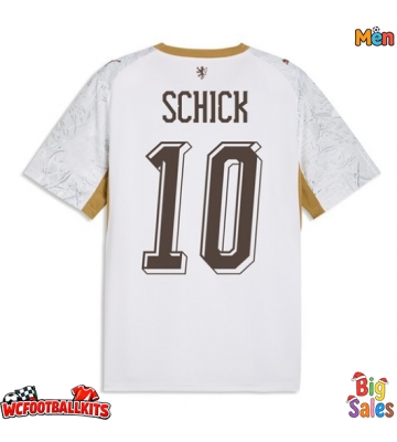 Czech Republic Patrik Schick #10 Replica Away Stadium Shirt World Cup 2026 Short Sleeve
